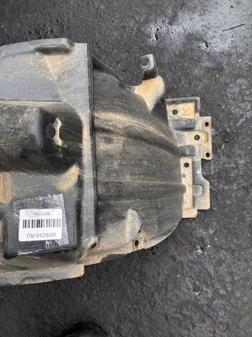 Подкрылок на Daihatsu Move LA150S KF-VE 53875-B2430, Переднее Правое расположение