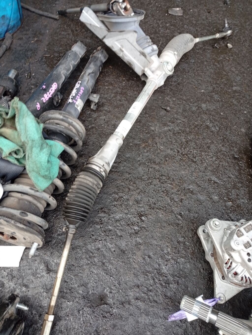 Рулевая рейка на Mitsubishi Ek Space B11A 3B20