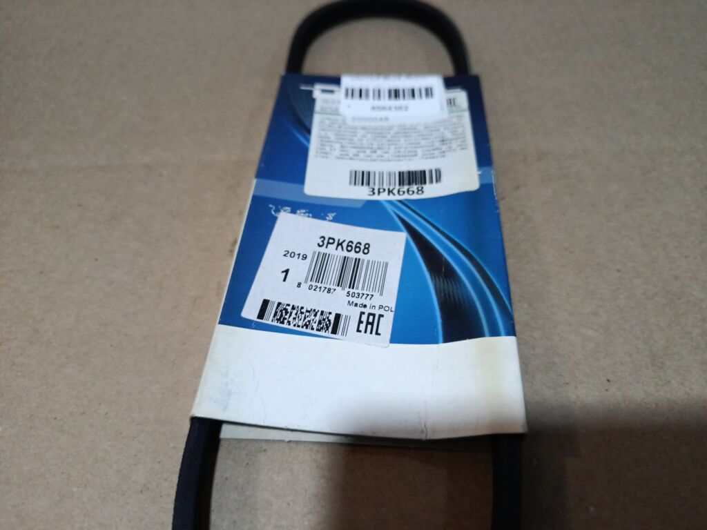 Ремень ручейковый на Daewoo Matiz dayco 3PK668