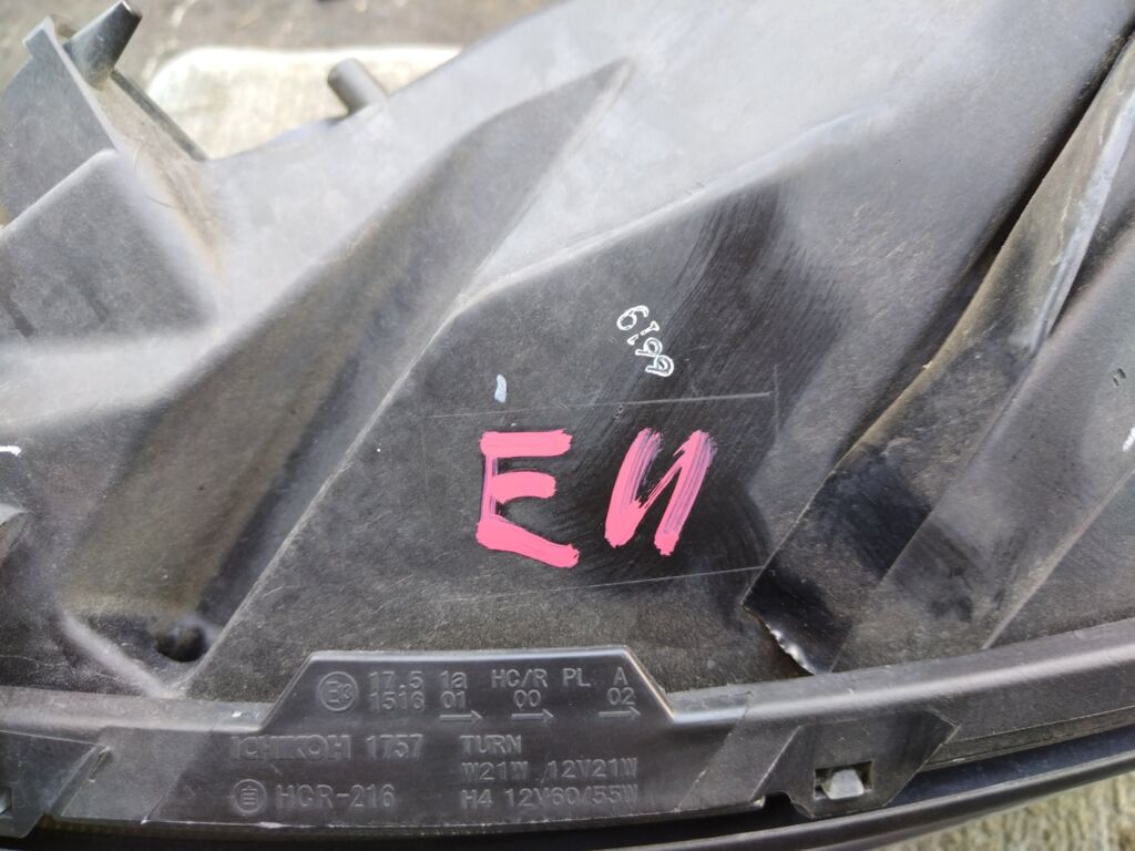 Фара на Nissan Note E11 1757, Левое расположение