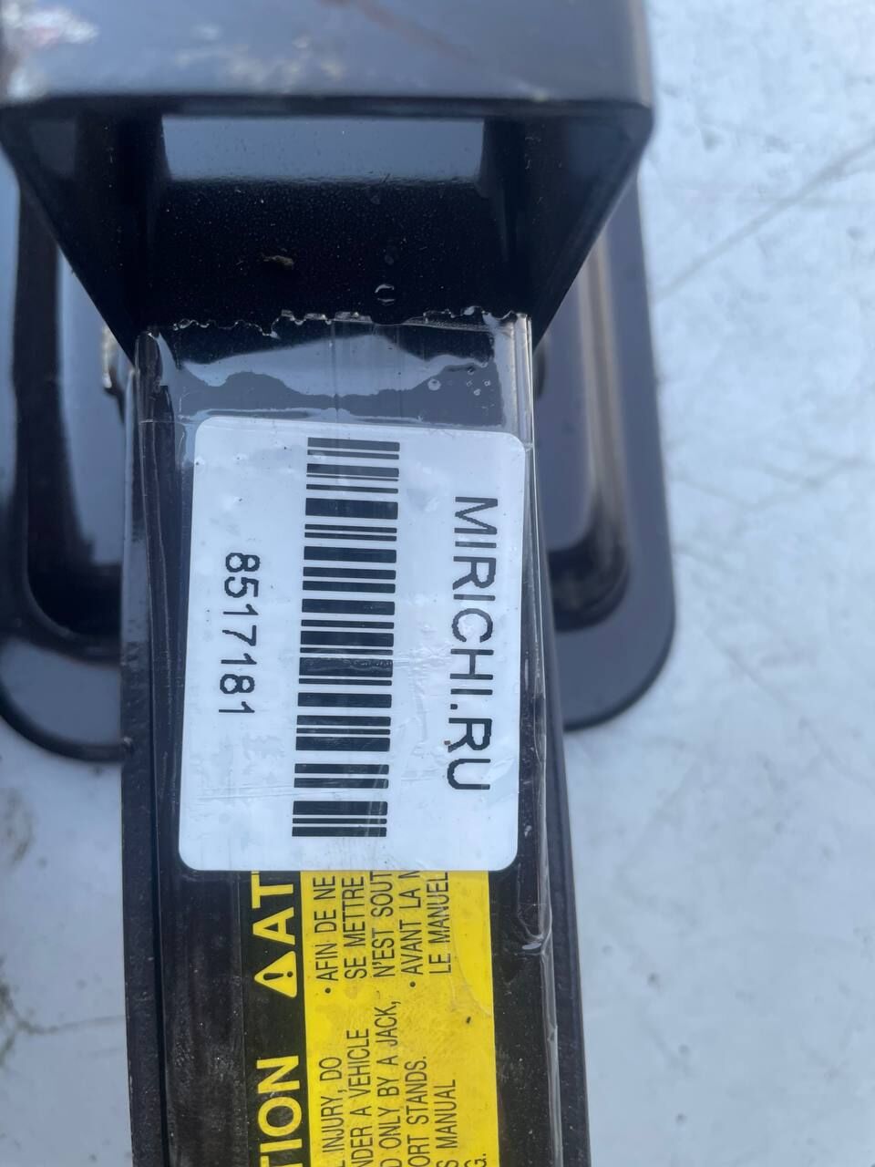 Домкрат на Toyota Alphard ANH10W 09111-44030
