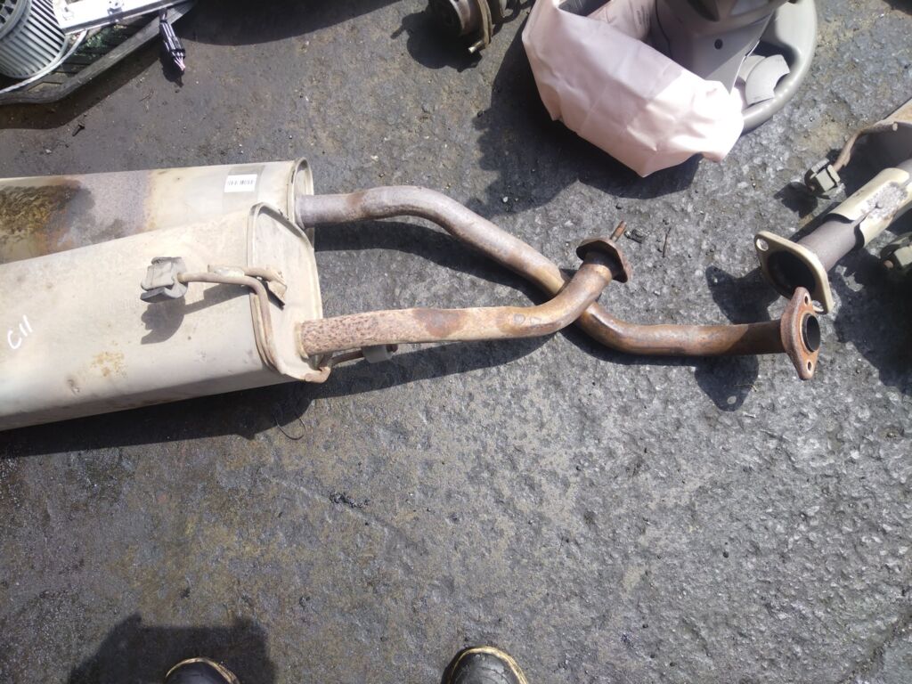 Глушитель на Nissan Tiida C11 HR15DE Фото 2