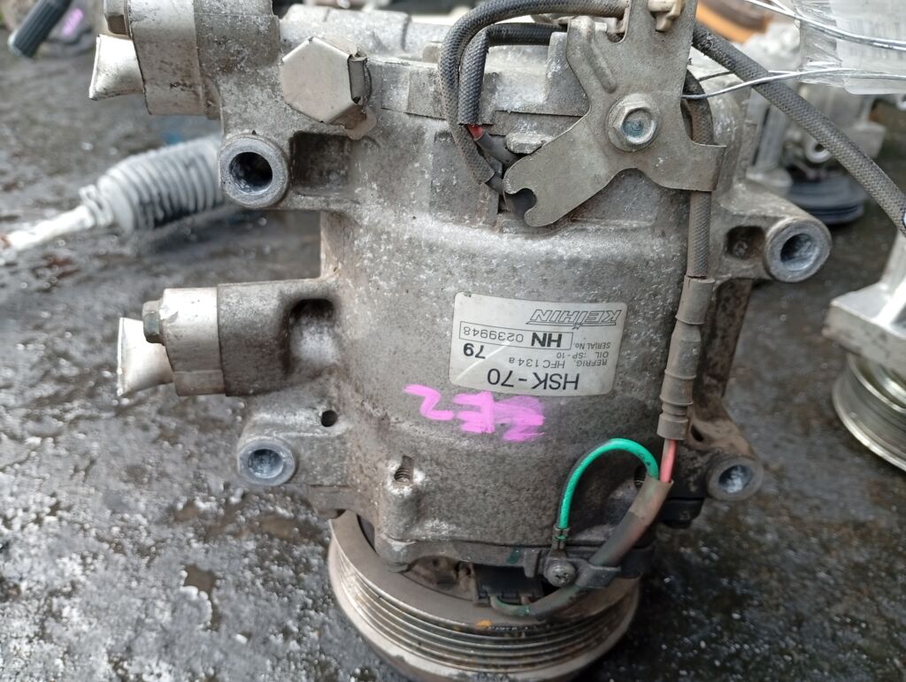 Компрессор кондиционера на Honda Insight ZE2 LDA Фото 2