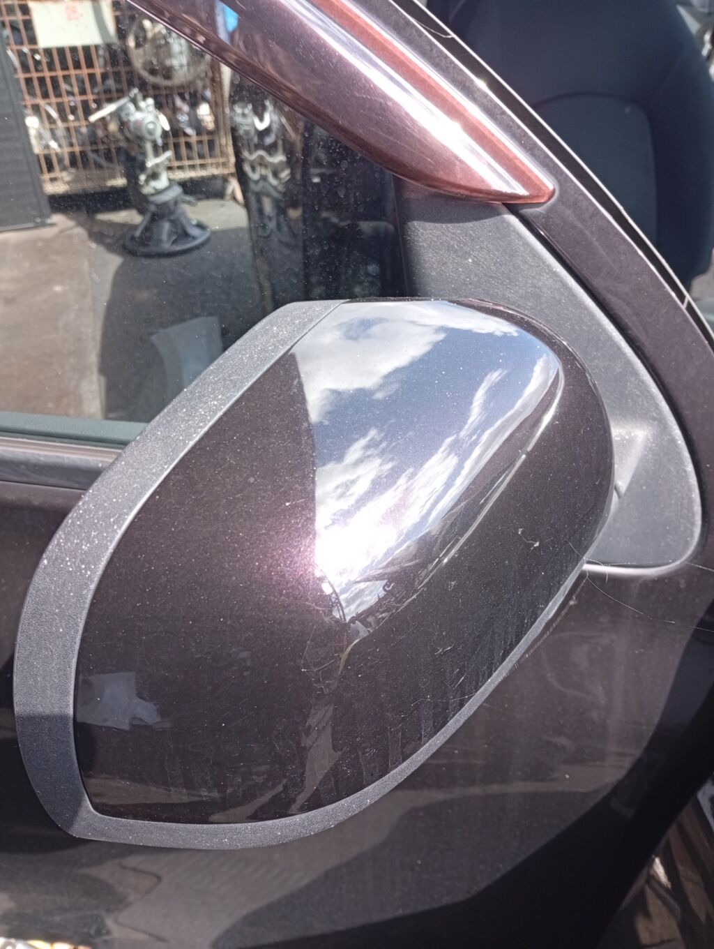 Зеркало двери боковой на Nissan March K13