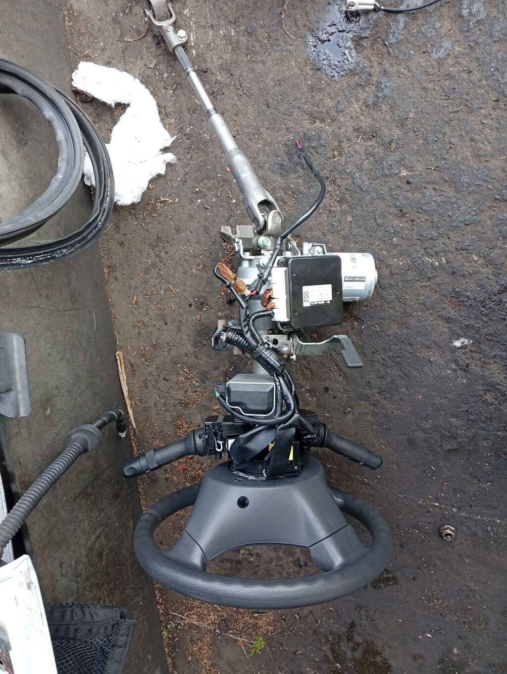 Рулевая колонка на Daihatsu Move LA100S