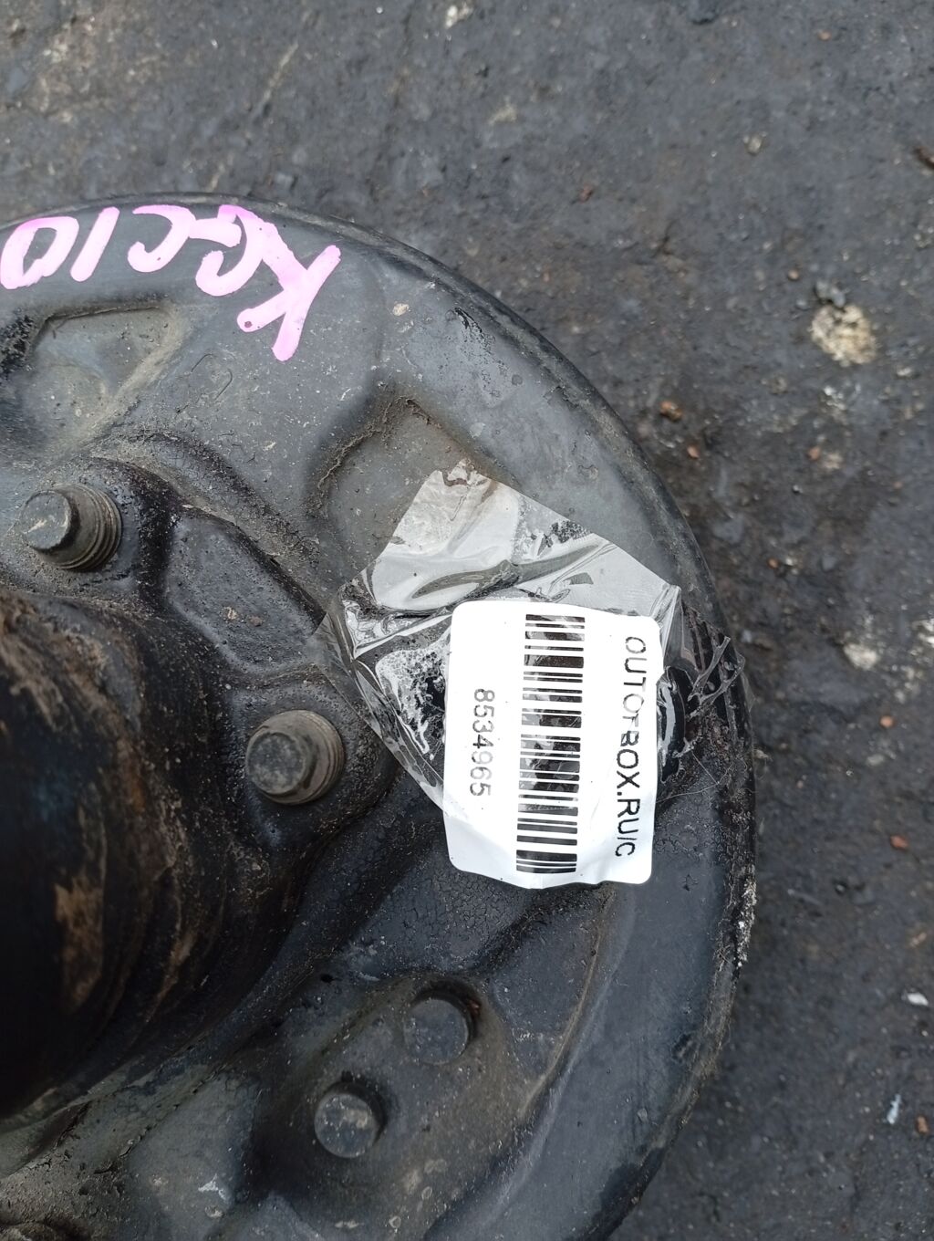 Ступица на Toyota Passo KGC10 1KR-FE, Заднее Правое расположение