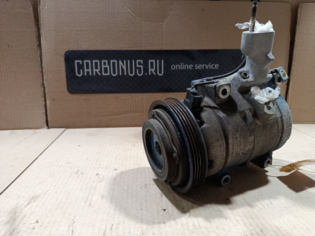Компрессор кондиционера на Toyota Mark Ii GX100 1G-FE Фото 3