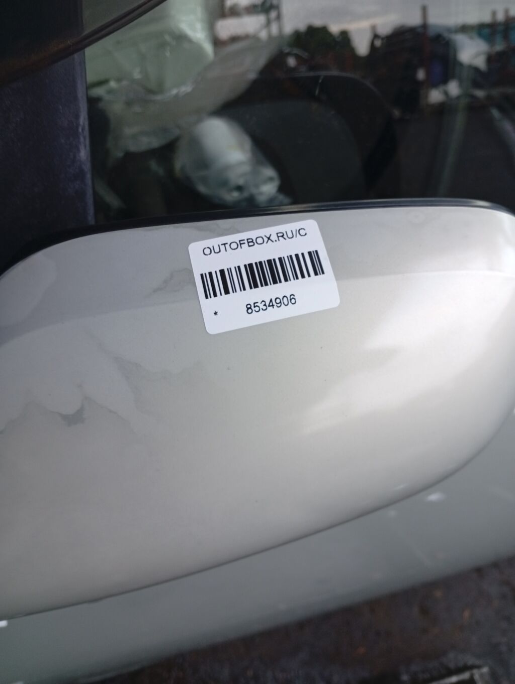 Зеркало двери боковой на Toyota Passo QNC10 Фото 2