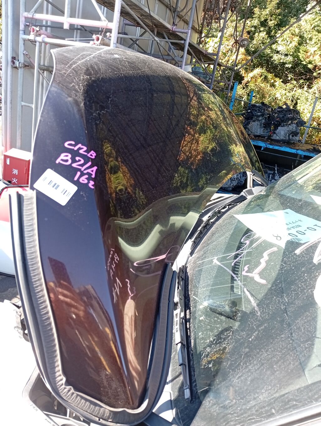 Капот на Nissan Dayz Roox B21A
