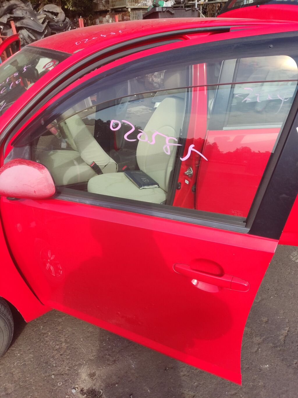 Дверь боковая на Toyota Passo KGC10, Переднее Левое расположение