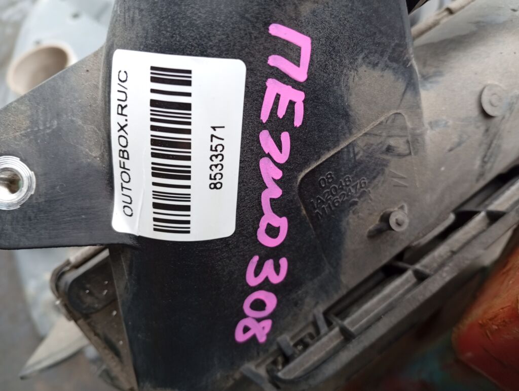 Защита бампера на Peugeot 308 Фото 2