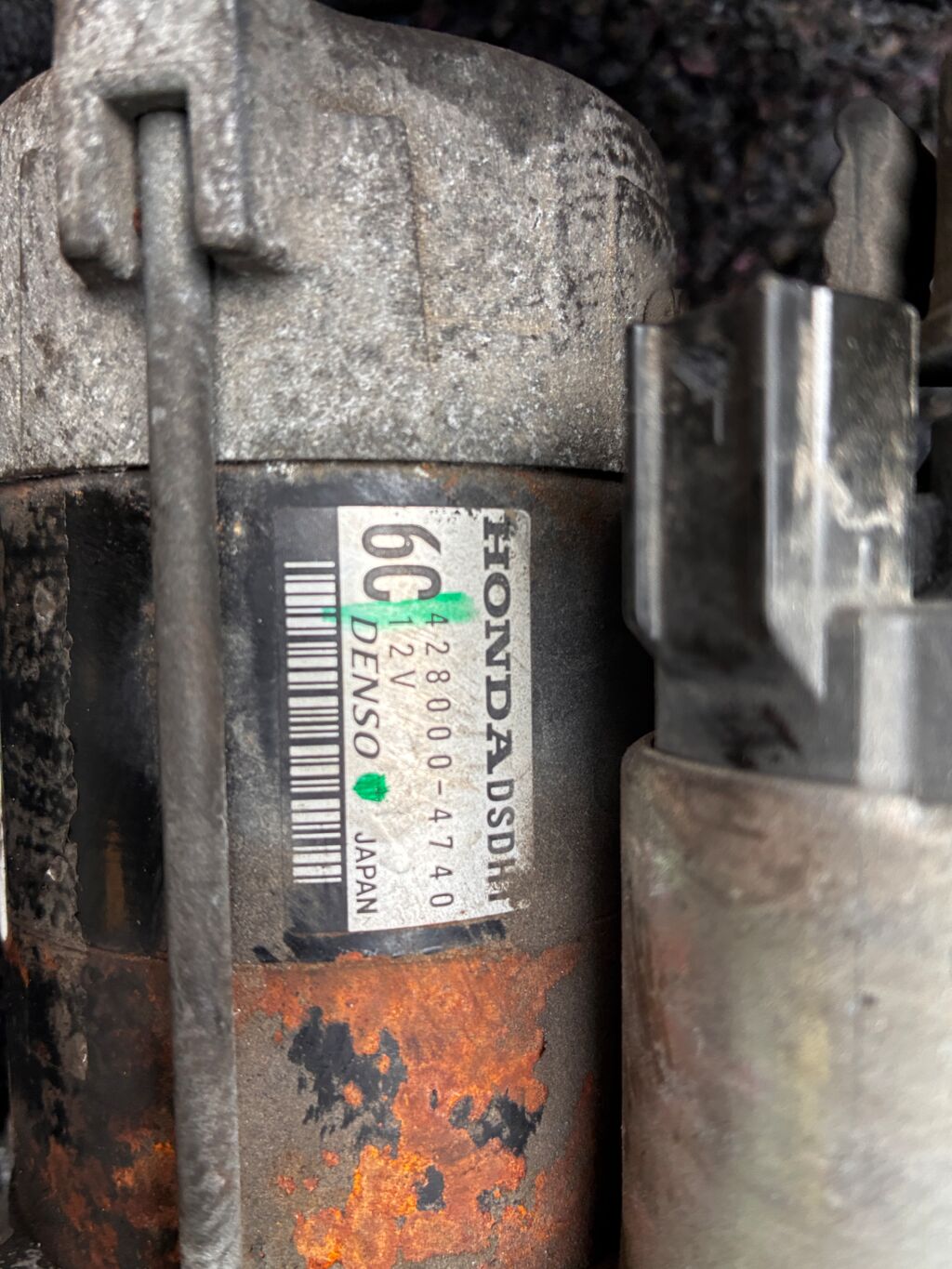 Стартер на Honda Fit GE6 L13A