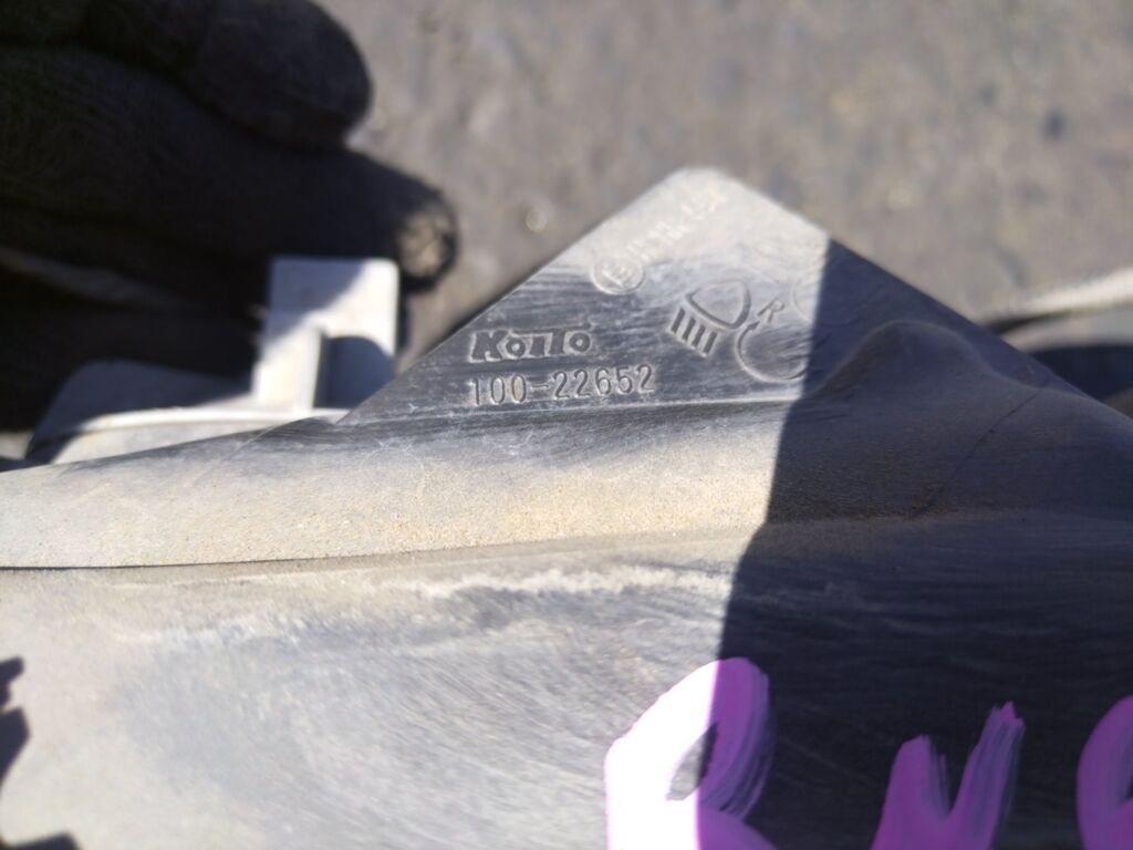 Фара на Honda Stream RN6 100-22652, Левое расположение