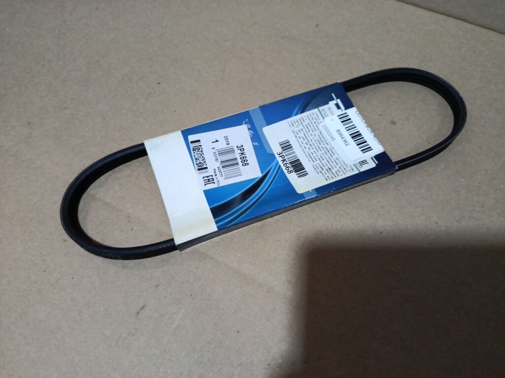 Ремень ручейковый dayco 3PK668 на Daewoo Matiz Фото 3