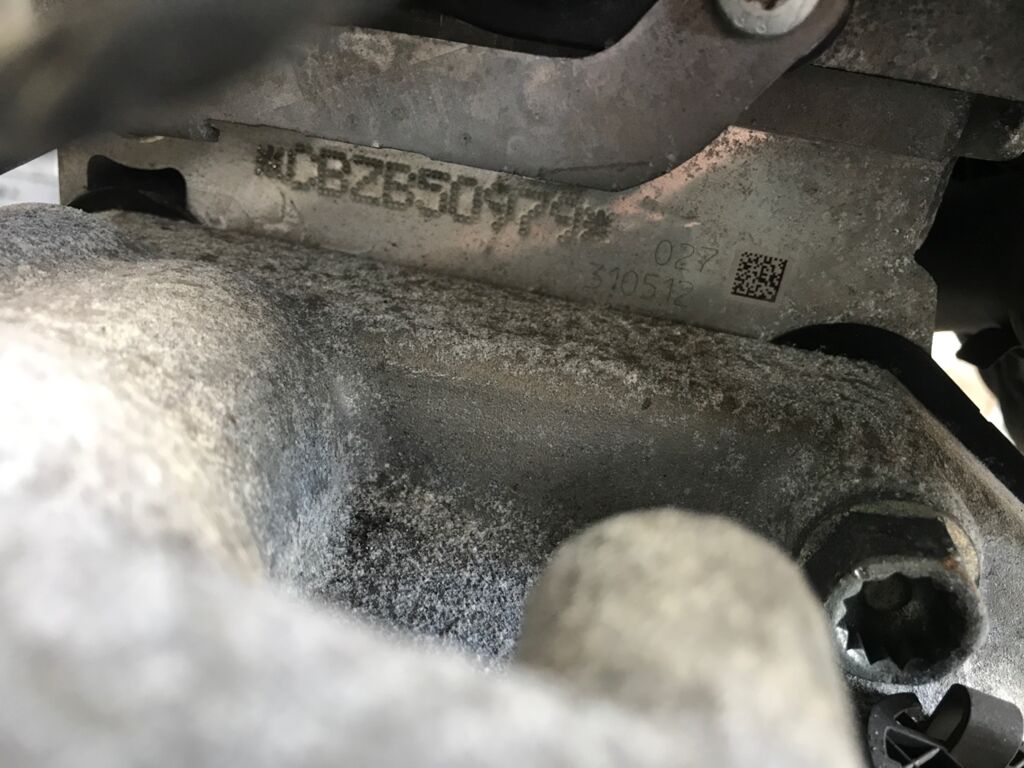 Двигатель на Volkswagen Polo 6R CBZ Фото 5
