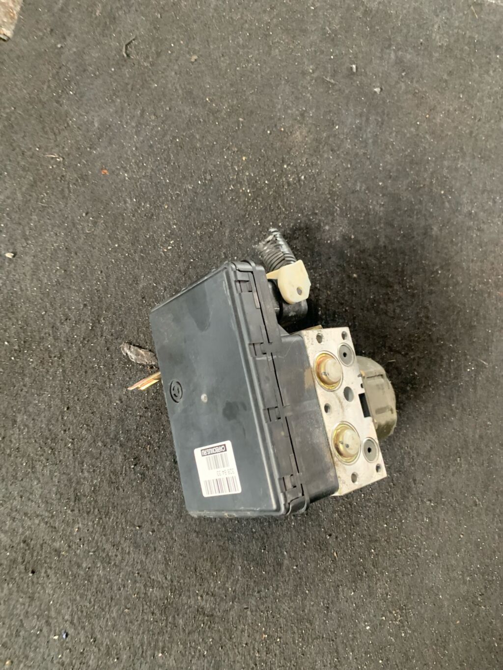 Блок ABS на Toyota Will Cypha NCP70 2NZ-FE 44510-52290  89541-52220