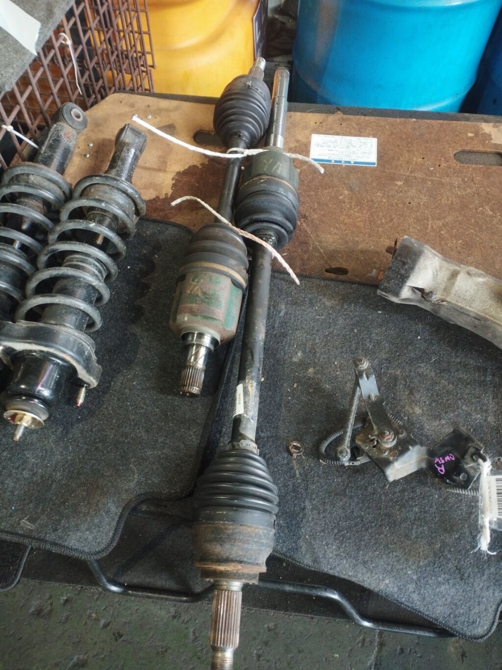 Привод на Mitsubishi Outlander CW5W 4B12, Переднее расположение