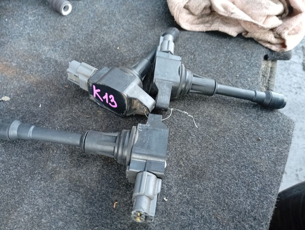 Катушка зажигания 22448-JA00C, 22448 ED000, LC-016-7208 на Nissan March K13 HR12DE Фото 2