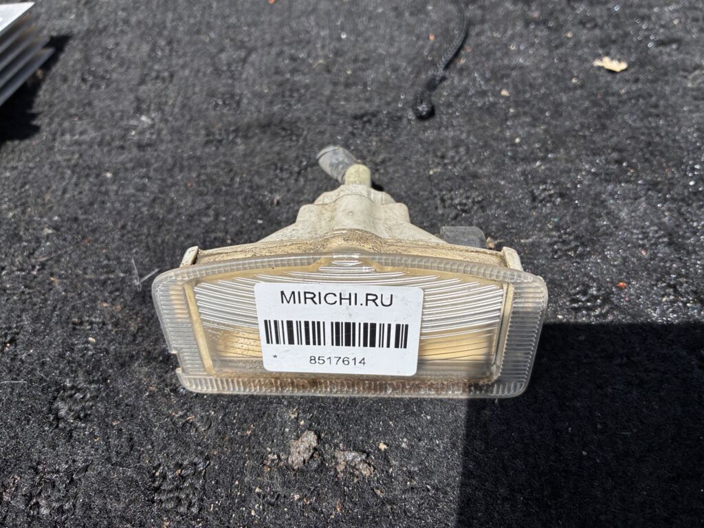 Подсветка номера на Nissan March YK12 6243
