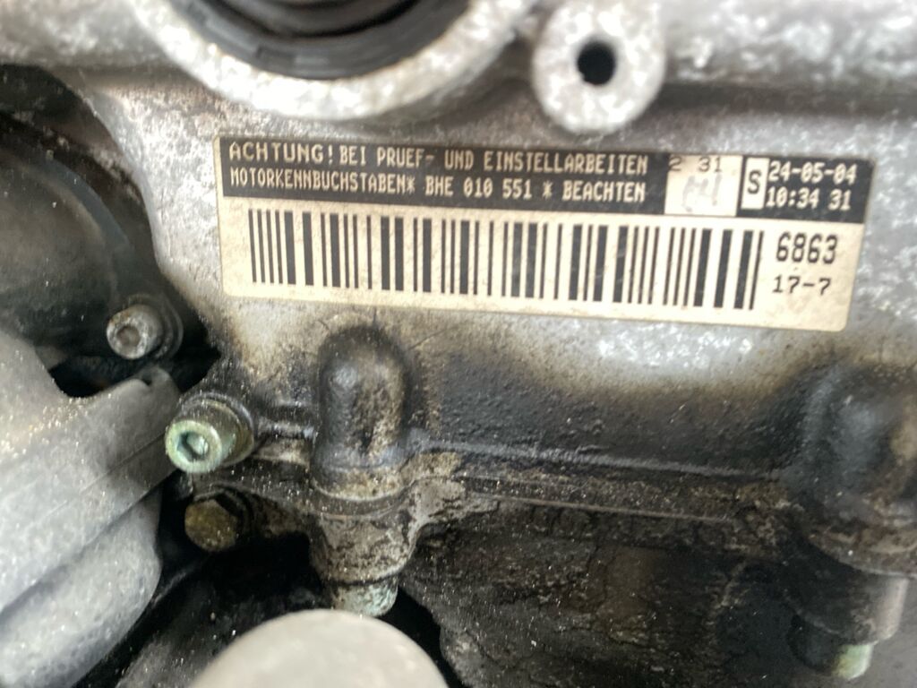 Двигатель на Audi Tt 8N BHE Фото 5