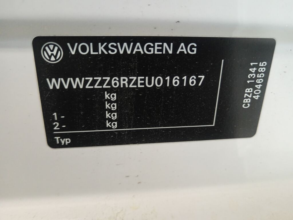 Бачок расширительный на Volkswagen Polo 6R CBZ 6Q0121407D