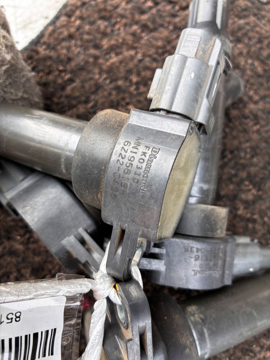 Катушка зажигания на Mitsubishi Colt Z21A 4A90 MN195616