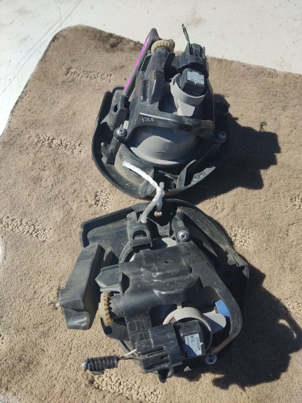 Туманка бамперная на Toyota Porte NCP141 12-580