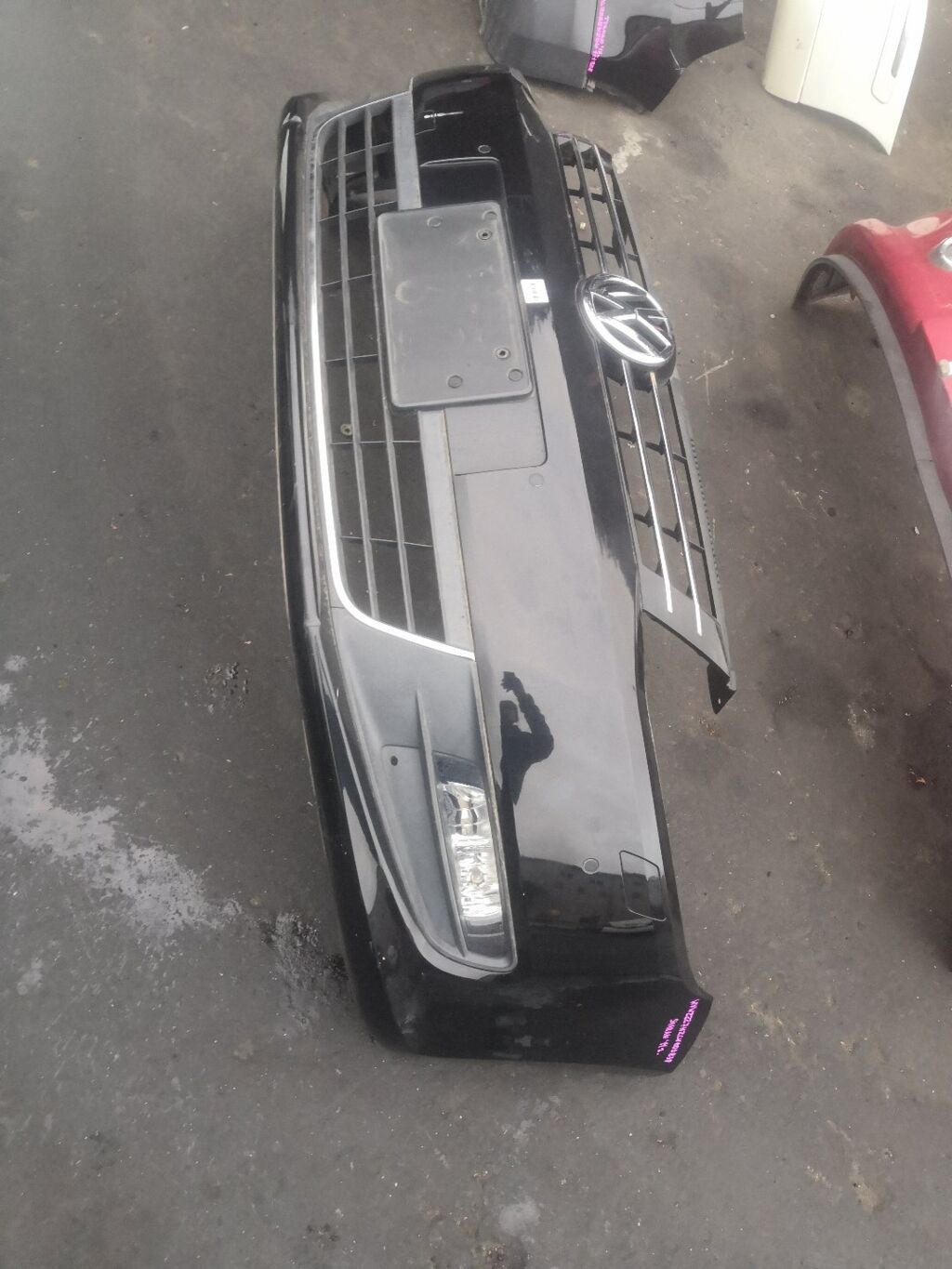 Бампер на Volkswagen Sharan 7N 7N0807221A, Переднее расположение