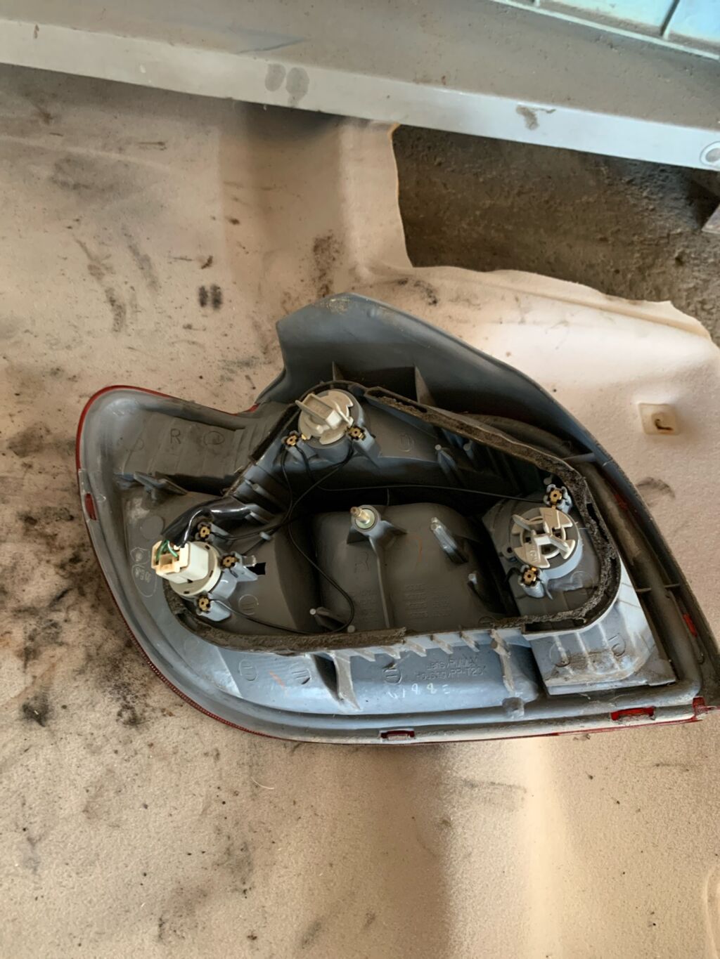 Стоп на Toyota Vitz SCP10 52-004, Правое расположение