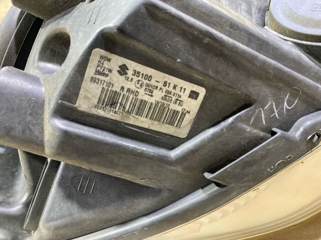 Фара 35100-51K11 35100-51K11 на Suzuki Splash XB32S Фото 3