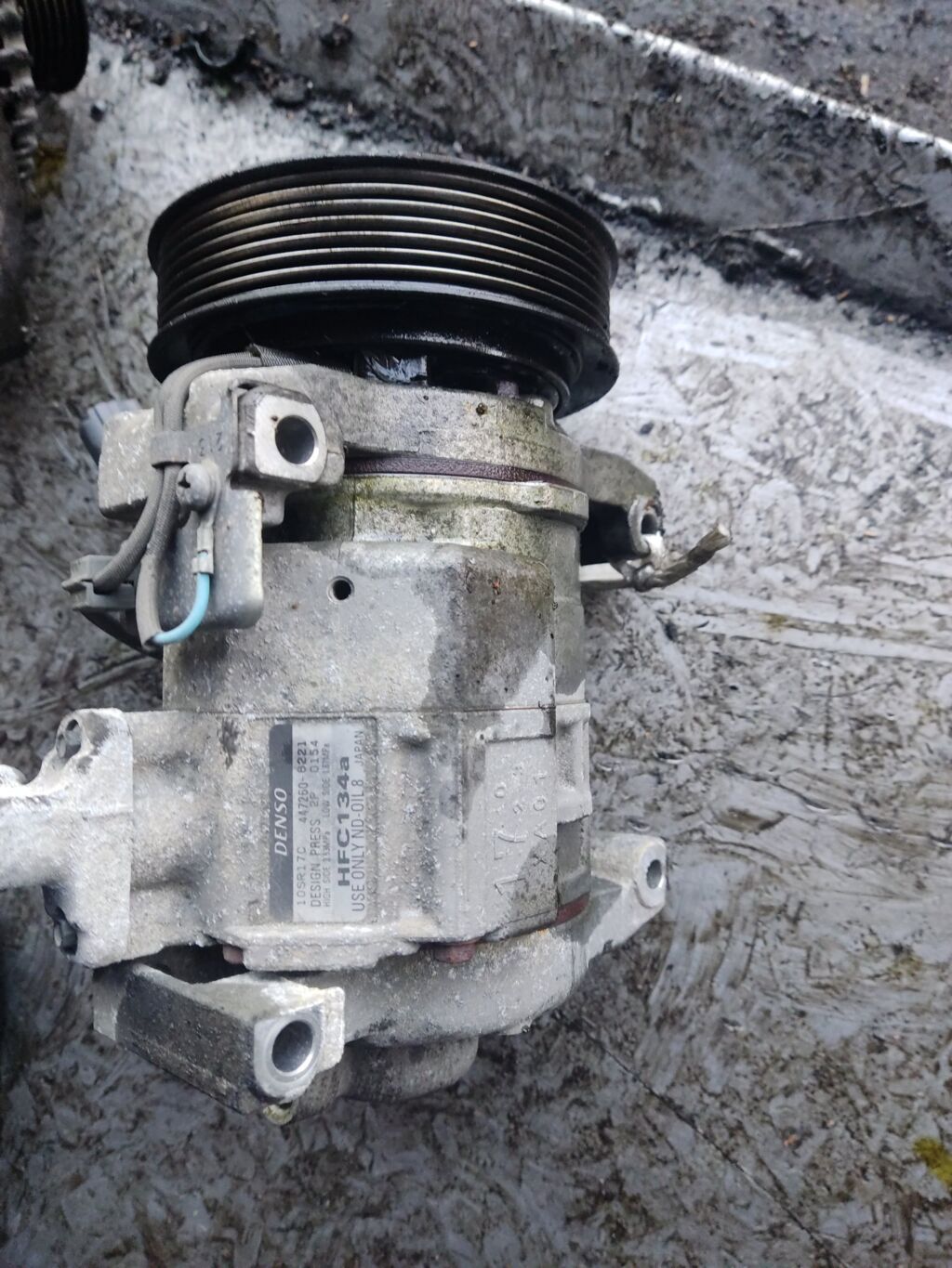 Компрессор кондиционера на Honda Elysion RR1 K24A
