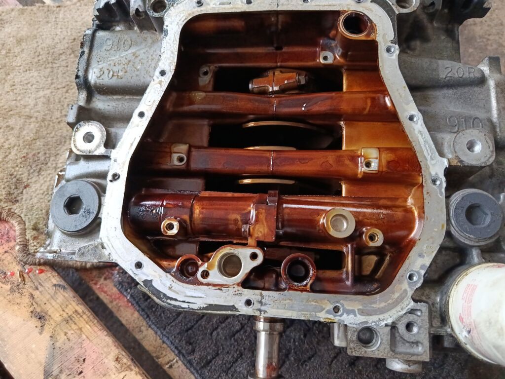 Блок двигателя на Subaru Legacy Wagon BH5 EJ206 Фото 4