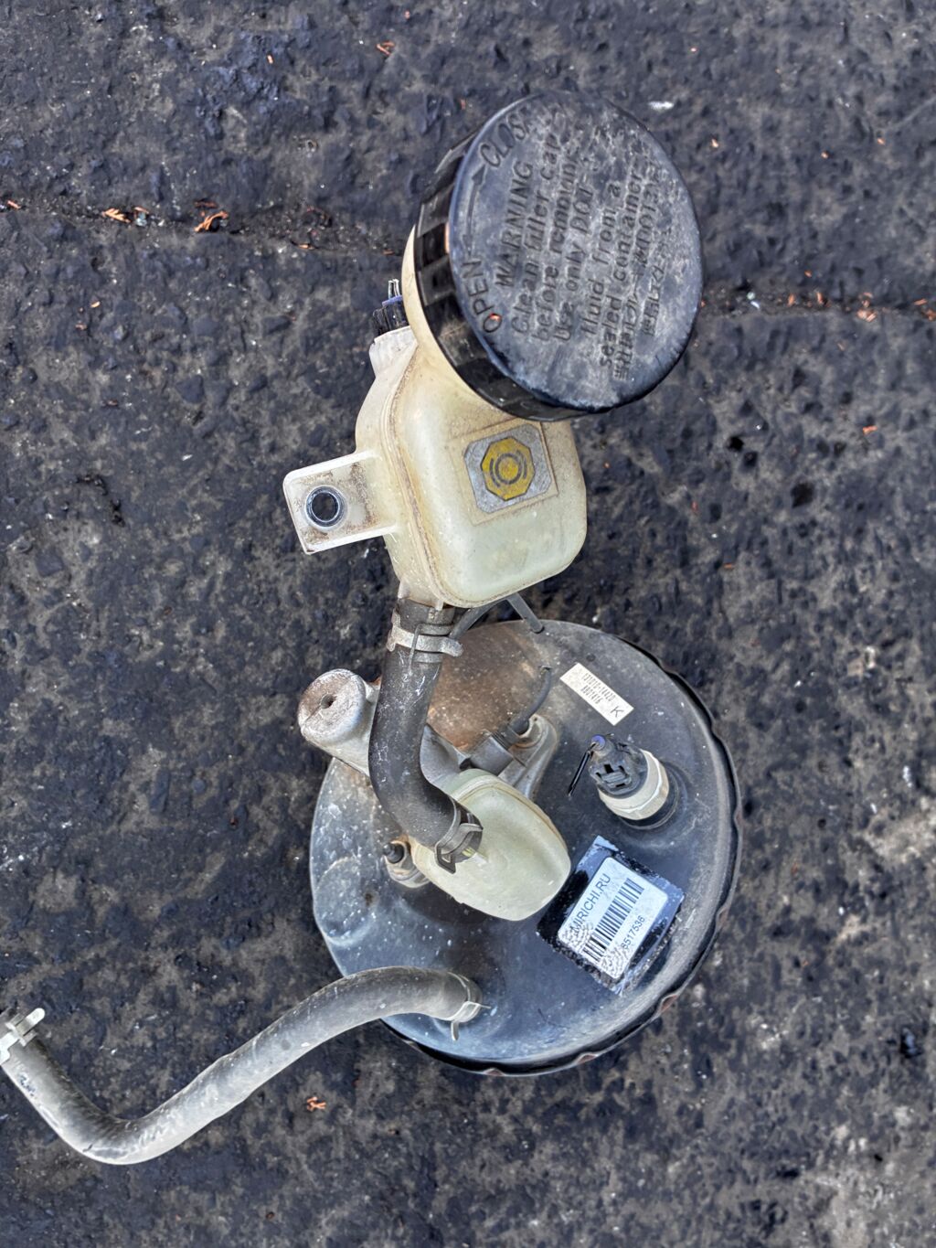 Главный тормозной цилиндр на Toyota Passo QNC10 K3-VE