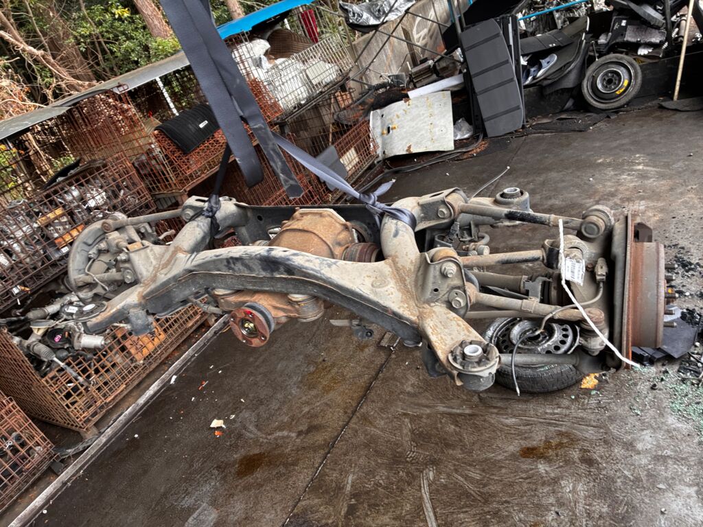 Балка подвески на Toyota Crown GRS182 3GR-FSE 51206-30080, Заднее расположение