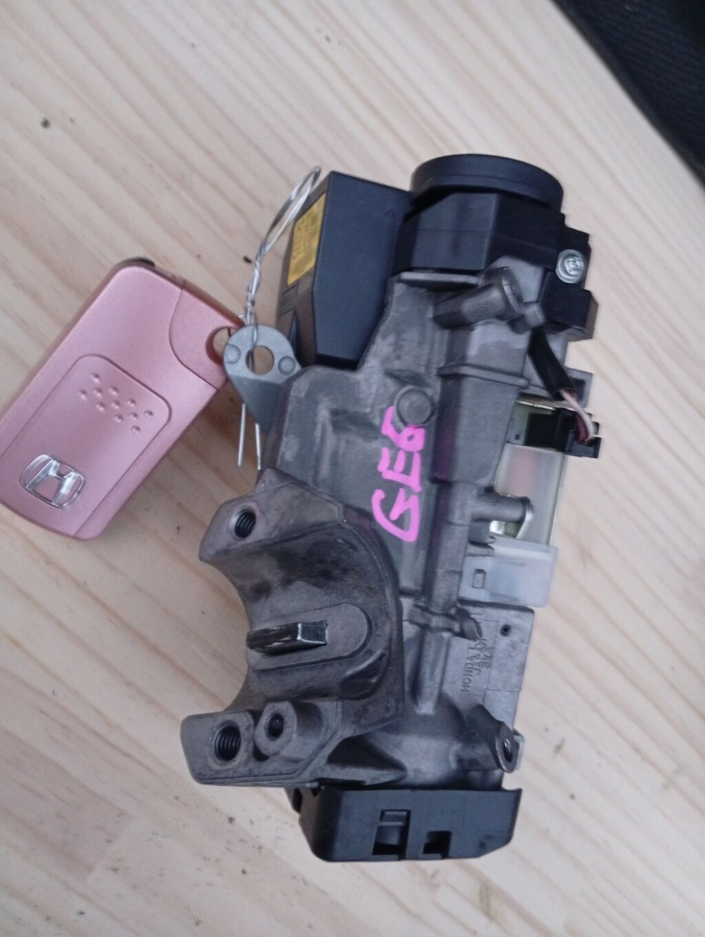 Замок зажигания на Honda Fit GE6