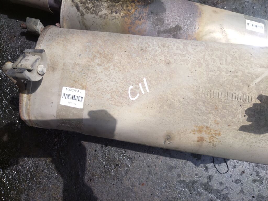 Глушитель на Nissan Tiida C11 HR15DE Фото 3