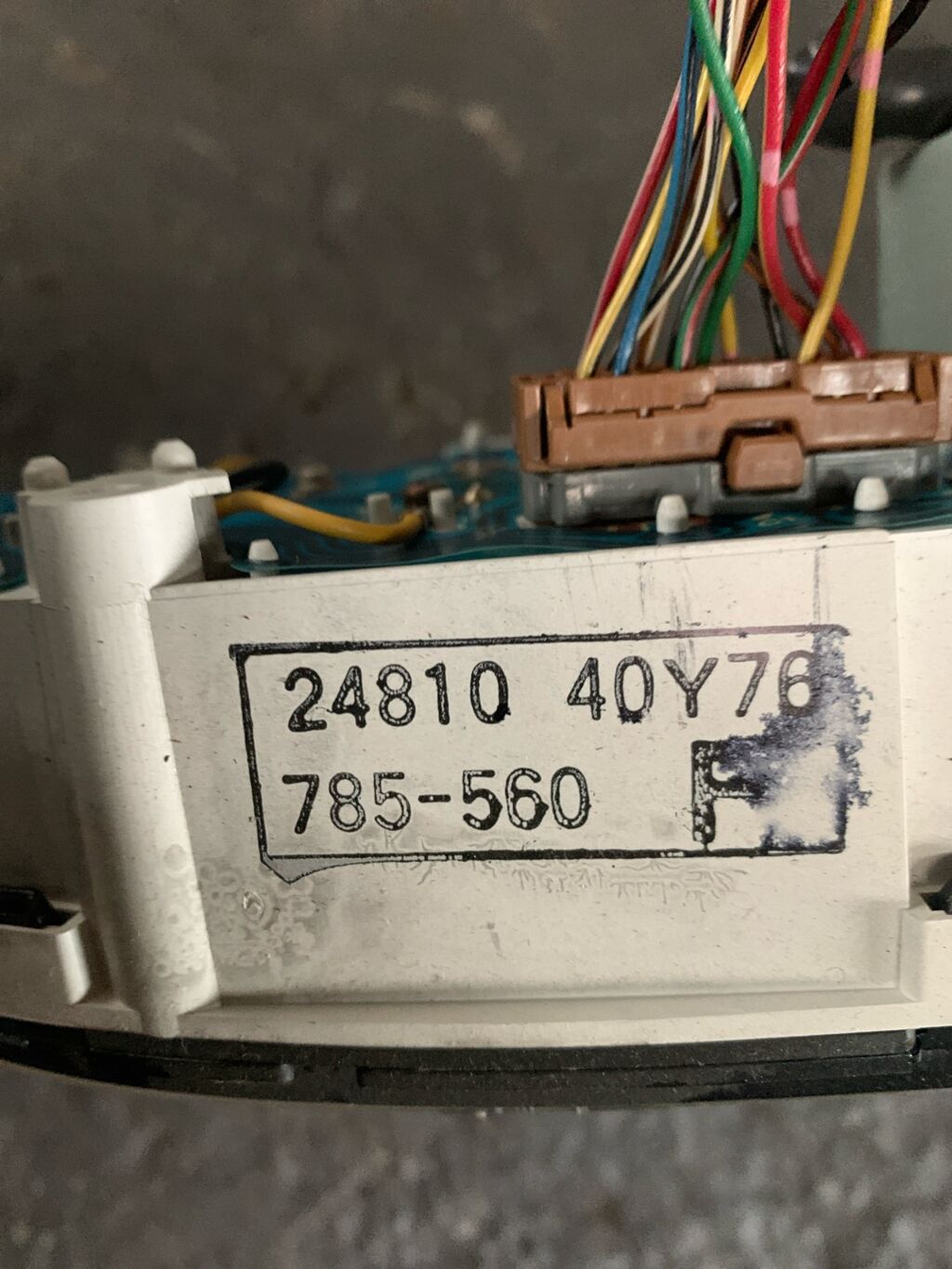 Спидометр на Nissan Presea R11 GA15DE 24810-40Y76