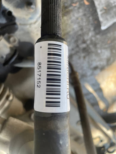 Рулевой карданчик на Toyota Corona Premio AT211 45260-20441, Нижнее расположение