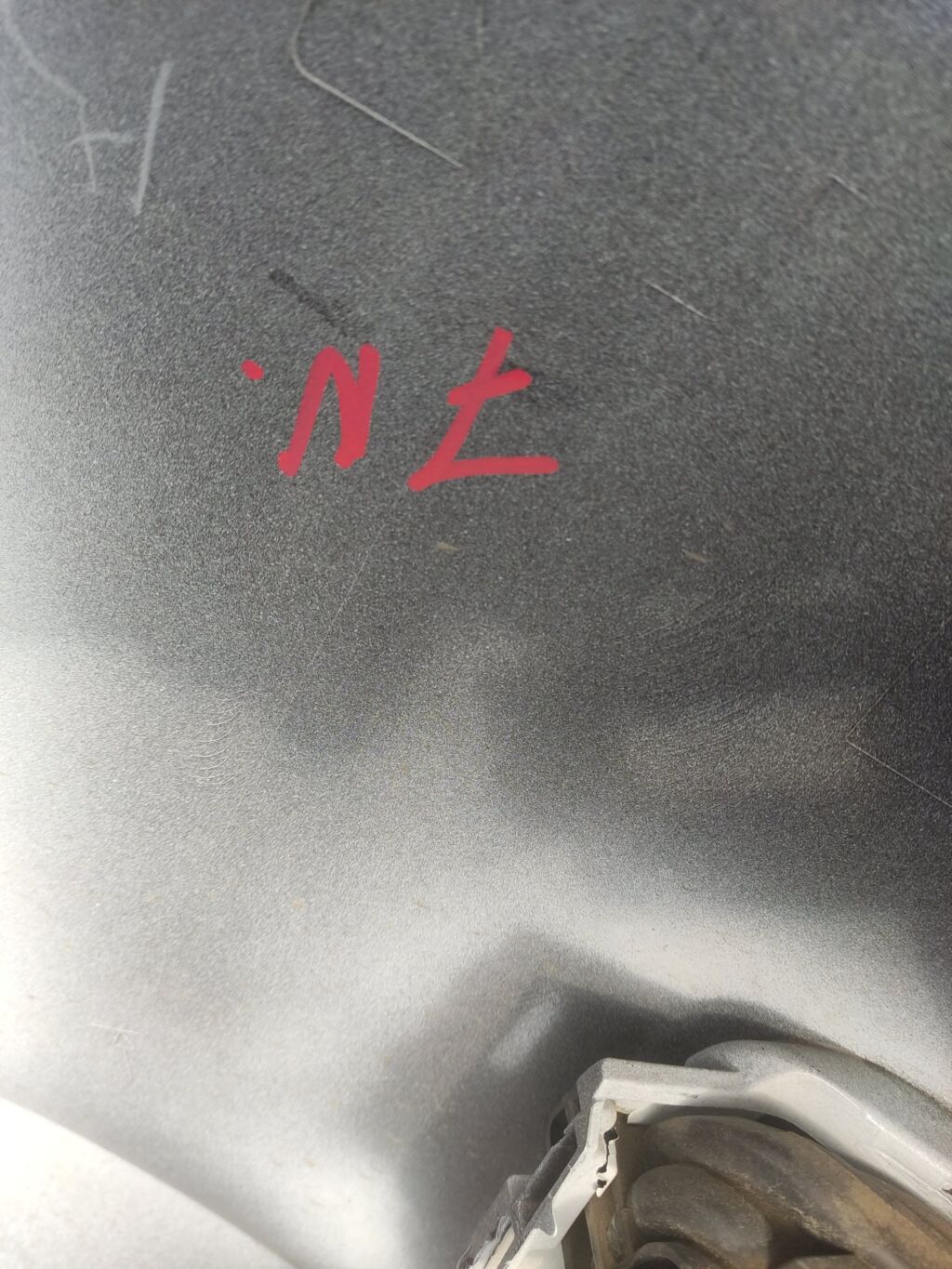 Бампер на Volkswagen Sharan 7N 7N0807221A, Переднее расположение