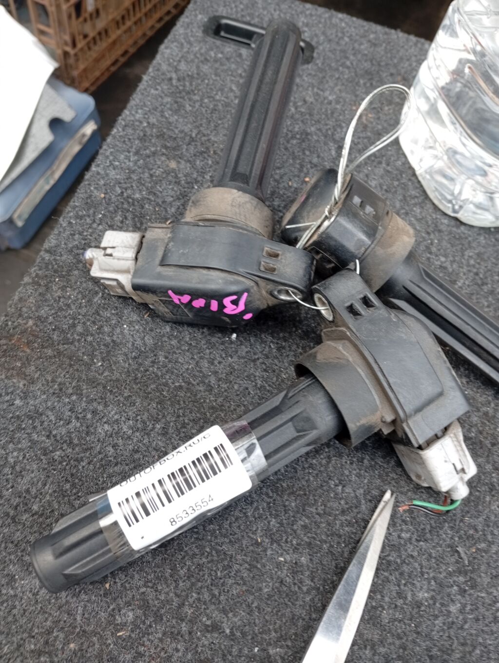 Катушка зажигания на Mitsubishi Ek Space B11A 3B20 1832A080