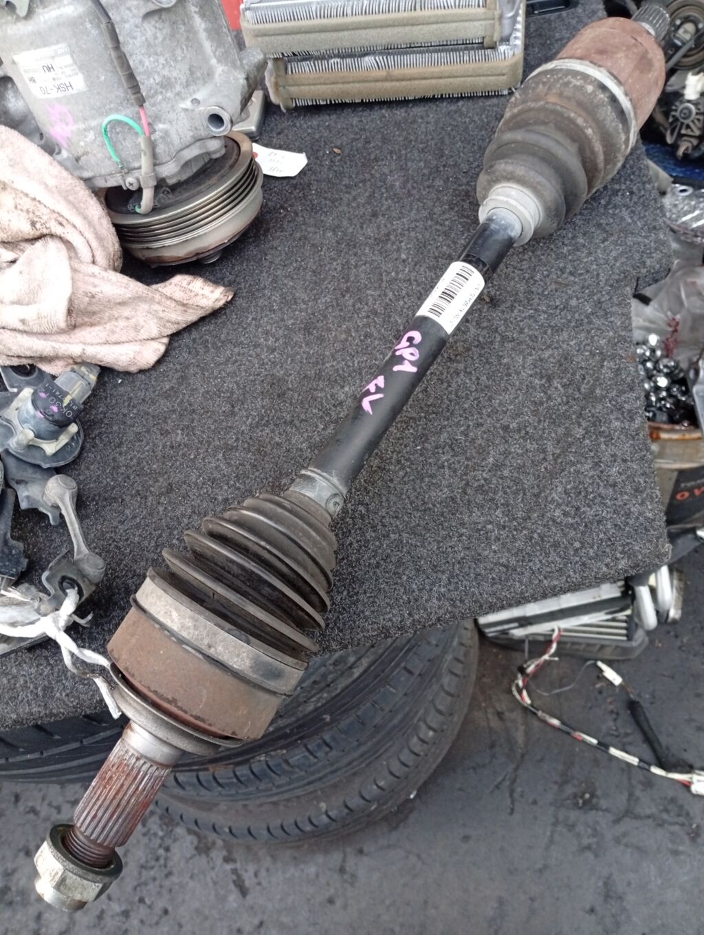 Привод на Honda Fit Hybrid GP1 LDA, Переднее Левое расположение