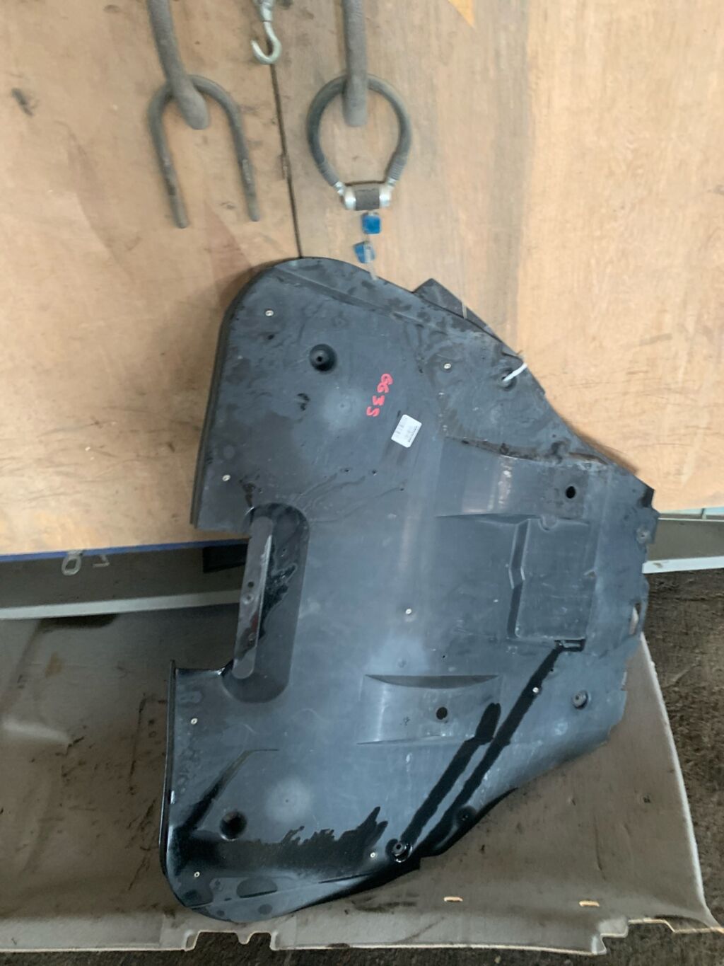 Защита двигателя на Mazda Atenza GG3S L3-VE GP9A56111  GJ6E56342  GJ6A56341, Переднее расположение