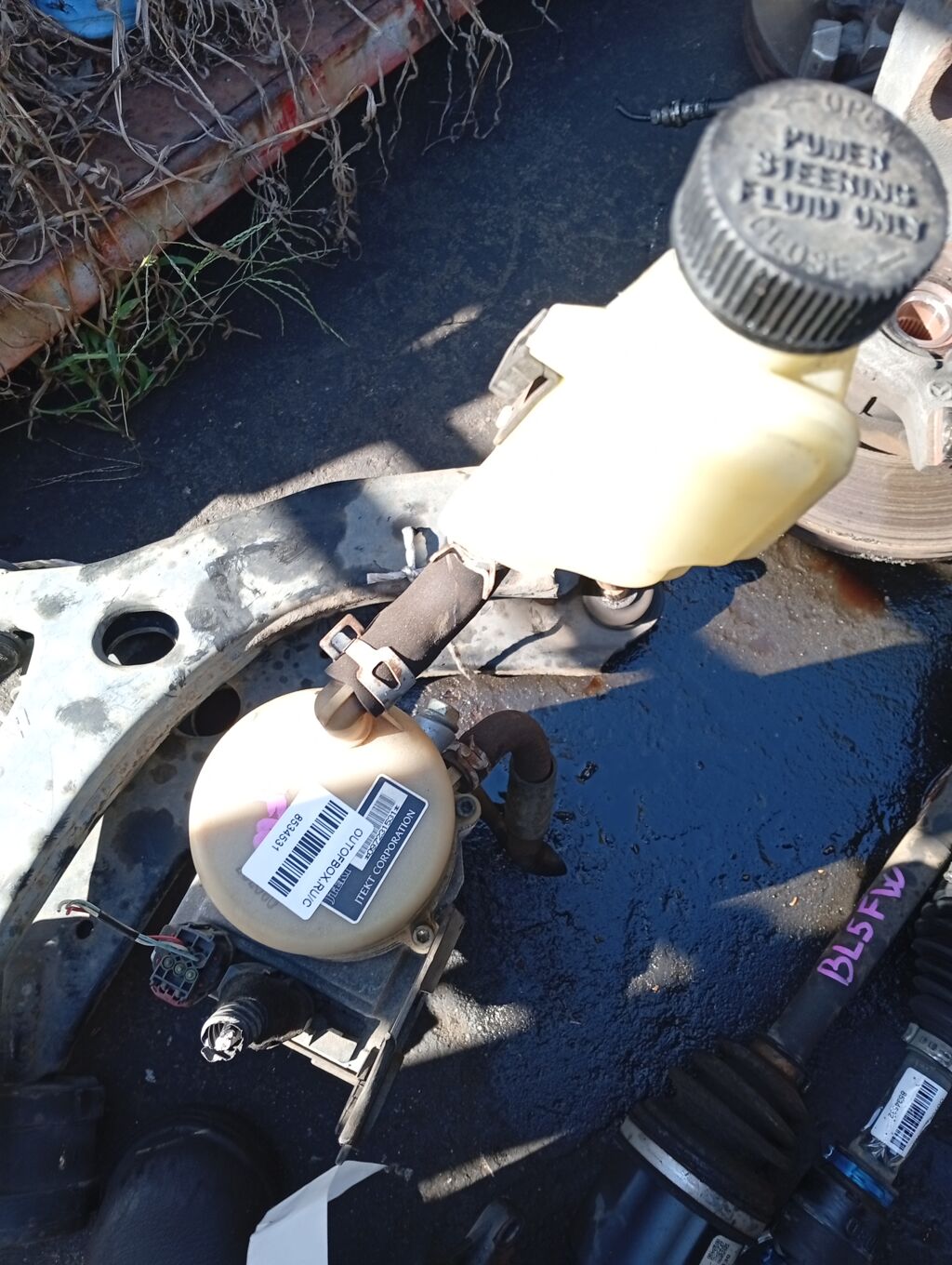 Насос гидроусилителя на Mazda Axela BL5FW ZY-VE