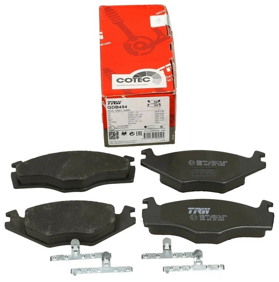 Тормозные колодки GDB454 TRW GDB454, на Volkswagen Passat 3A2 Фото 2