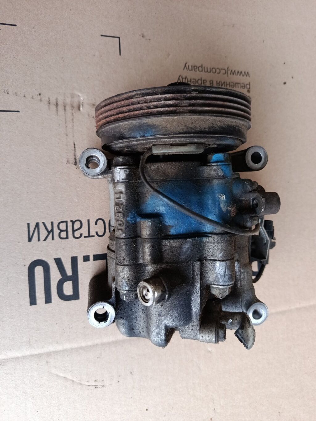 Компрессор кондиционера на Suzuki Sx4 YA11S M15A Фото 4