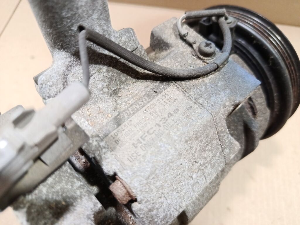 Компрессор кондиционера на Toyota Mark Ii GX100 1G-FE Фото 6