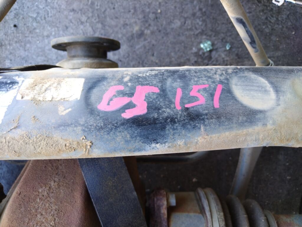 Балка подвески на Toyota Crown GS151 1G-FE, Заднее расположение