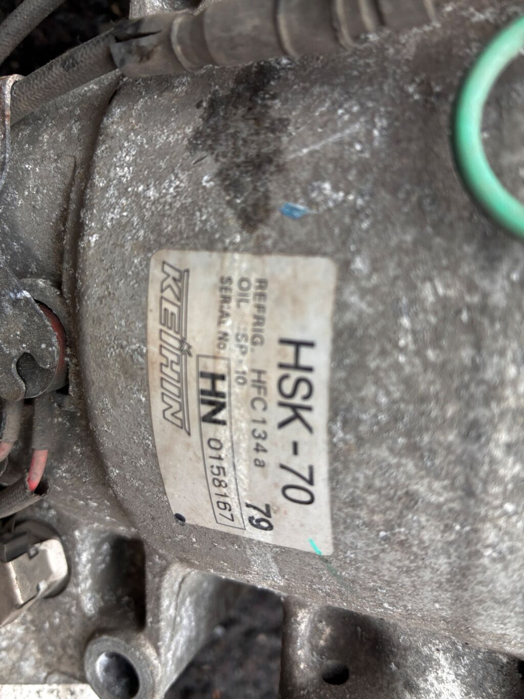 Компрессор кондиционера на Honda Fit GE6 L13A