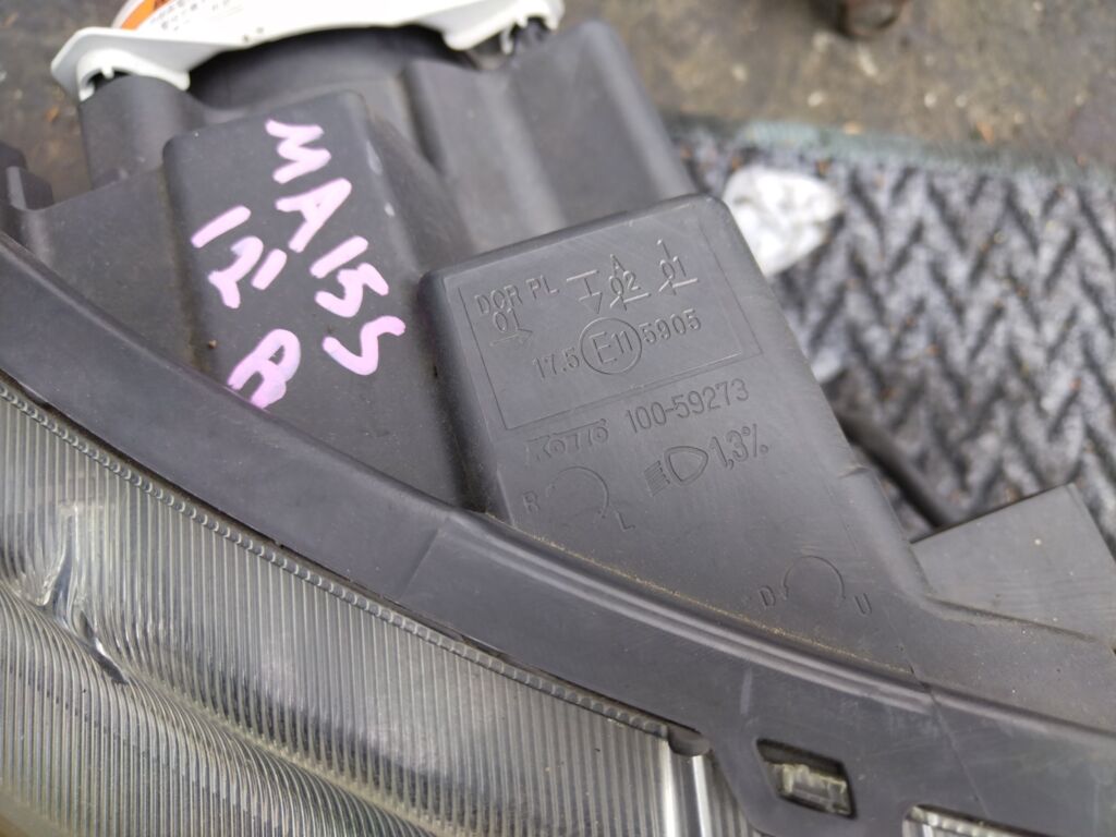 Фара на Suzuki Wagon R Solio MA15S 100-59273, Правое расположение