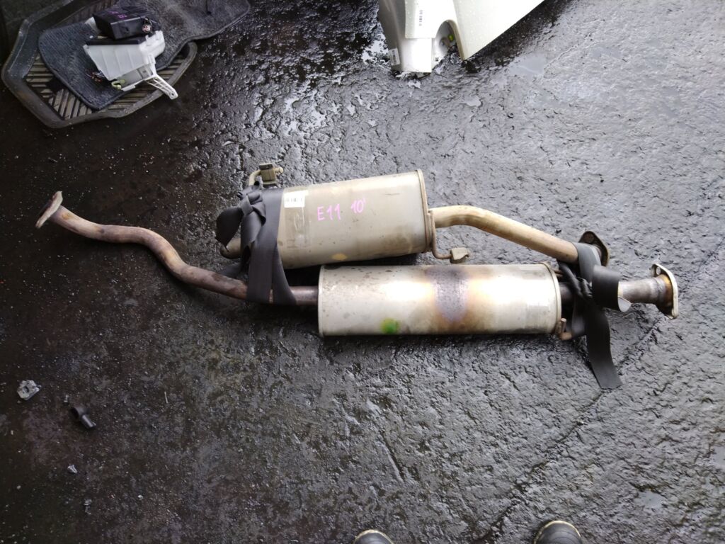 Глушитель на Nissan Note E11 HR15DE